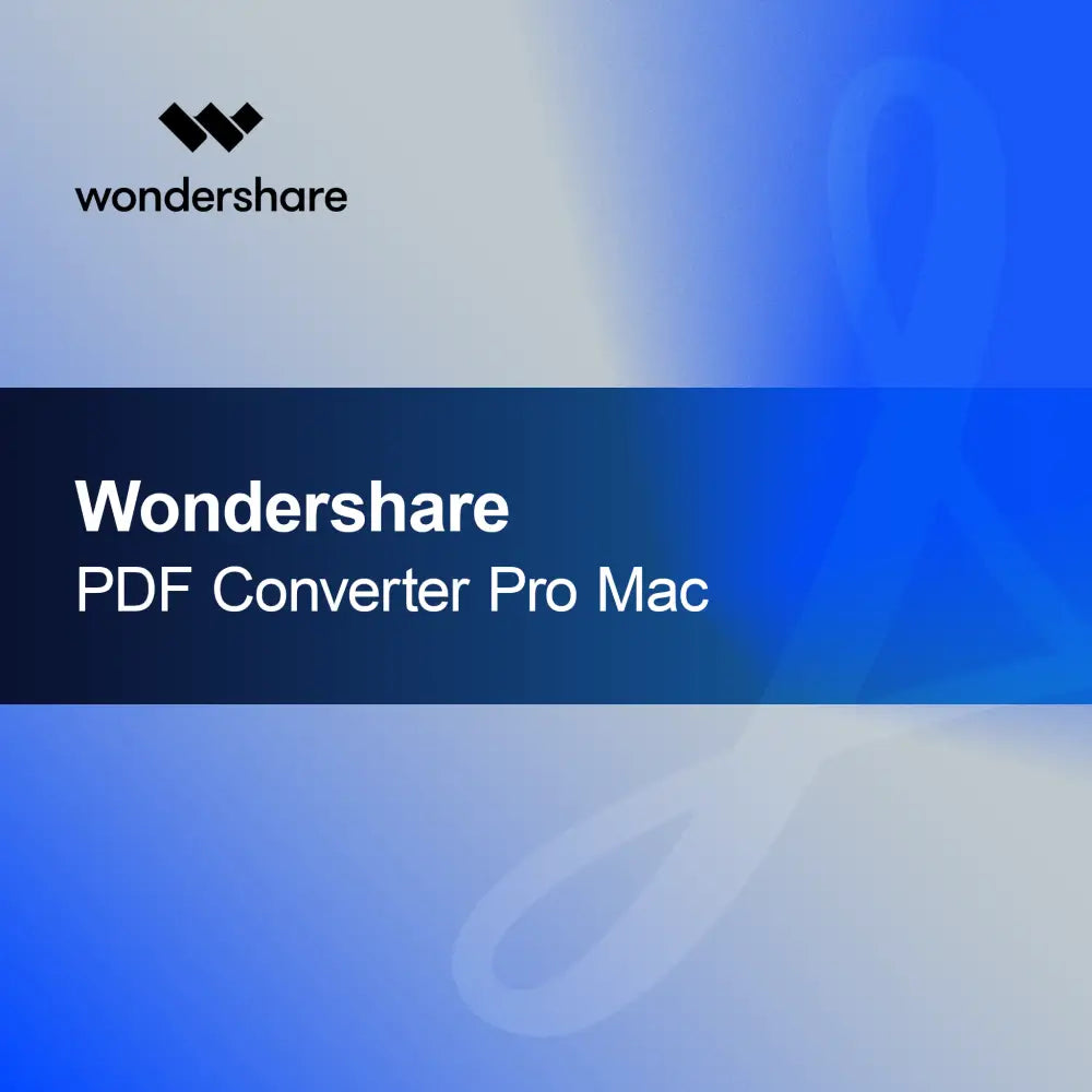 Wondershare PDF Converter Pro Mac